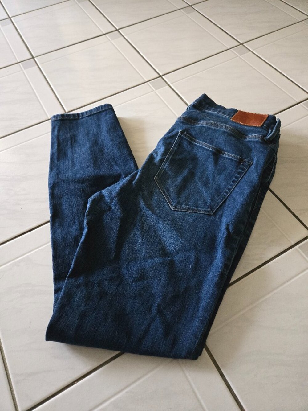 Madewell Skinny Ankle High Riser Dark Wash Jeans 31